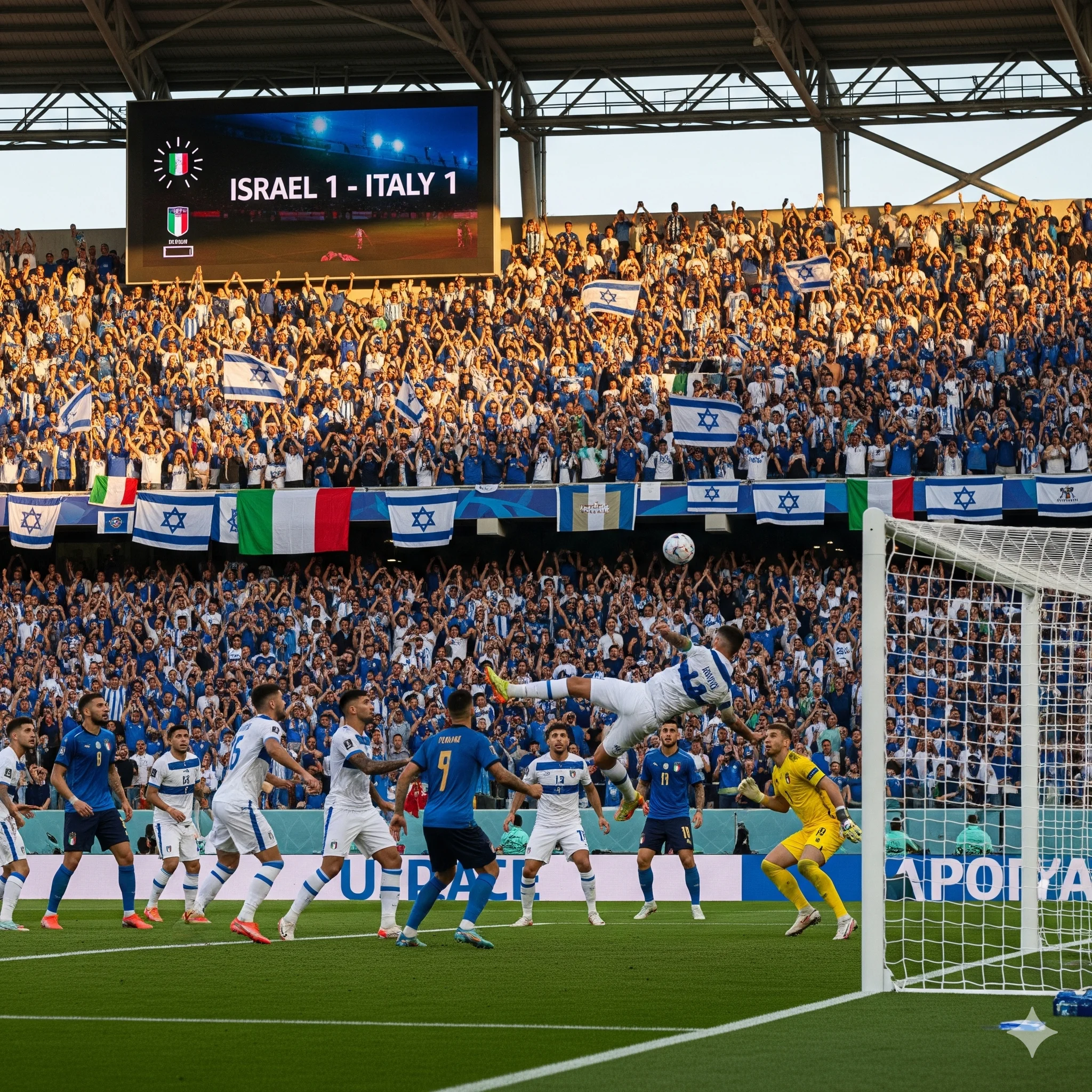 Israel vs Italia 08.09.2025 Preliminar CM 2026